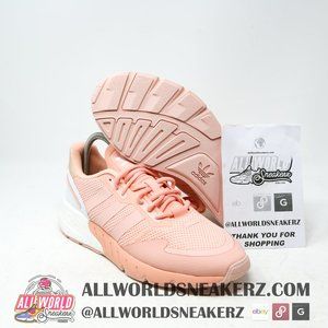 adidas Womens ZX 1K Boost Running, H69038 Pink White Fitness Jogging Training